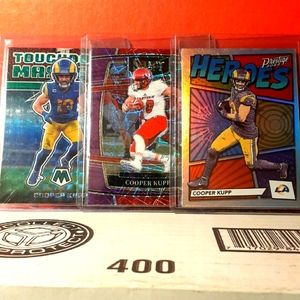 Copper kupp 3 football card lot